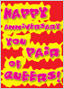 gay anniversary card