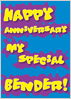 gay anniversary card